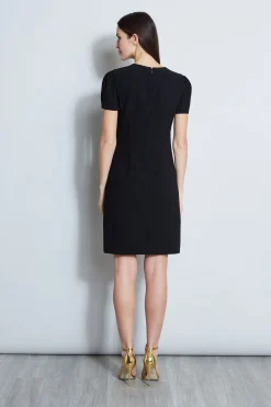 Elie Tahari Dresses & Jumpsuits|Short Sleeve Dresses-Tulip Ring Shift Dress