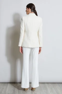 Elie Tahari Jackets & Blazers-Tweed Double Breasted Blazer