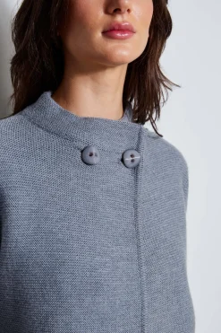 Elie Tahari Tops & Sweaters|Suiting-Two Button Wool Sweater
