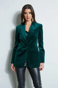 Elie Tahari Jackets & Blazers-Velvet Blazer