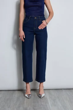 Elie Tahari Bottoms-Wide Leg Jean