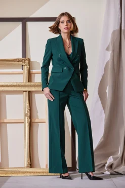 Elie Tahari Bottoms|Suiting-Wide Leg Pant