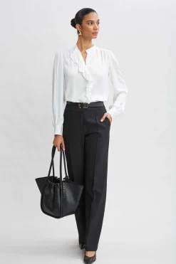 Elie Tahari Bottoms|Suiting-Wide Leg Pant