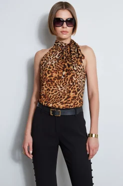 Elie Tahari Tops & Sweaters-Wildcat Halter Top