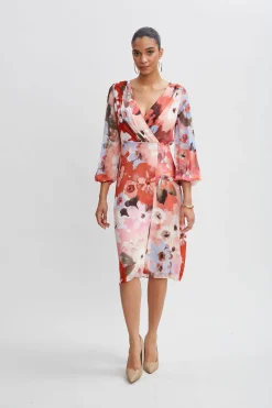 Elie Tahari Dresses & Jumpsuits|Long Sleeve Dresses-Wintergarden Floral Dress