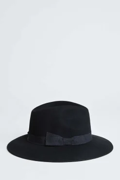 Elie Tahari Fragrance|Gloves-Wool Fedora Hat