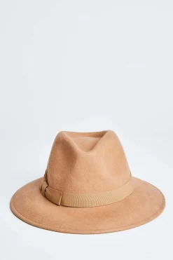 Elie Tahari Fragrance|Gloves-Wool Fedora Hat