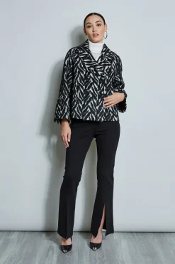 Elie Tahari Jackets & Blazers-Wool Jacquard Jacket